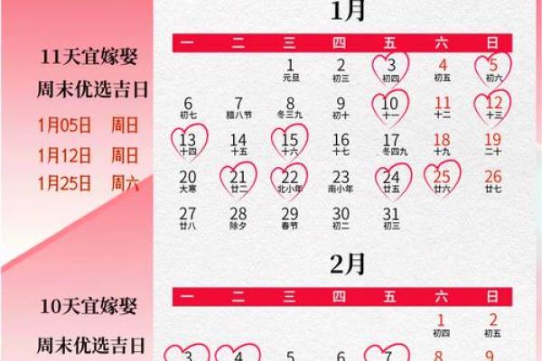 2025结婚最佳结婚吉日，2025结婚最佳结婚吉日是哪几天