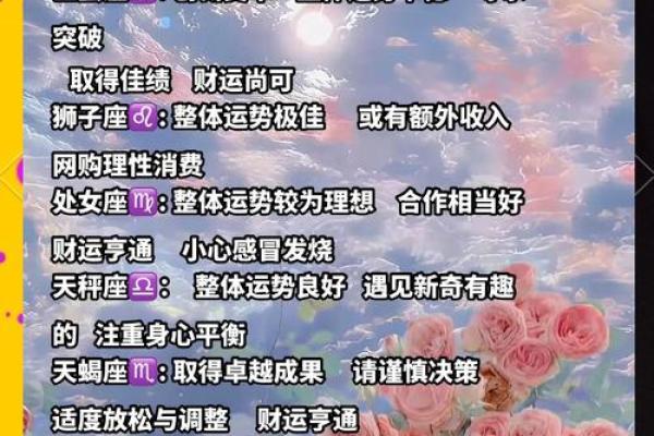 12星座运势运势 12星座运势大揭秘未来一周运势全解析
