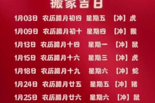 2025年7月乔迁的吉日(2025年7月乔迁吉日查询)