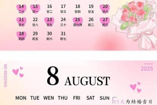 2025年7月结婚吉日推荐，些日期最受欢迎