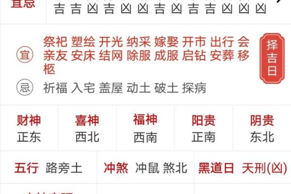 5月1号黄道吉日查询