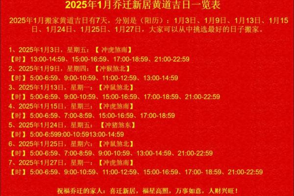 2025年7月21搬家入宅黄道吉日(2025年7月25日宜搬新家吗)