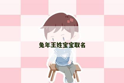 兔年王姓宝宝取名