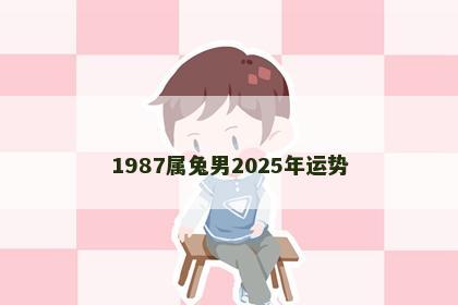 1987属兔男2025年运势