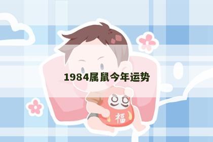 1984属鼠今年运势