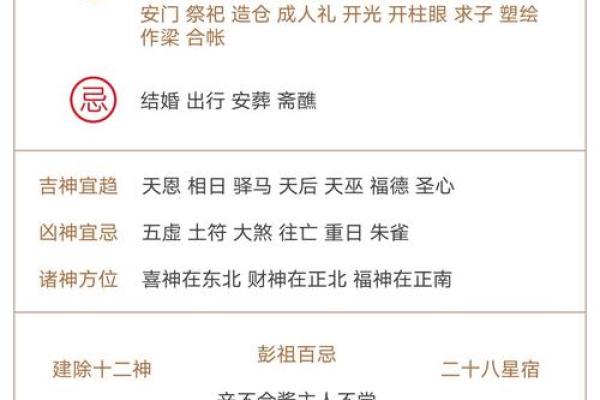 前日：2026年农历八月开业日子，珍藏黄历吉日解析最佳全面精选释义