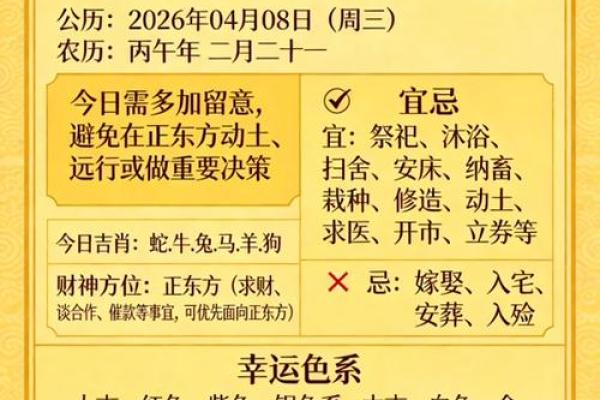 清晨：2026年8月乔迁吉日开工吉日查询，深度解读黄历释义最佳全面解释剖析