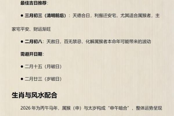 速读：2026年适合搬家入宅的吉日，精准日历词语释义解答最佳全面精选