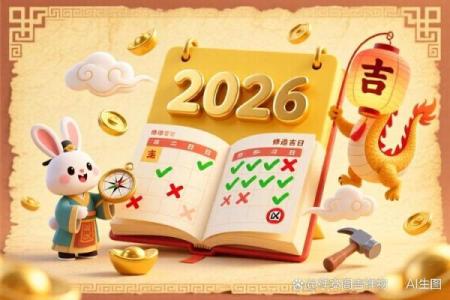 最新每月更新：2026年11月装修开工吉日吉时查询，独家速递黄历吉日解析精选最佳全面释义