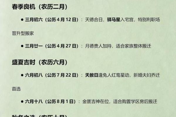 最新刷新深夜：2026年6月适合搬家的黄道吉日，一流黄历吉日解答精选最佳全面释义