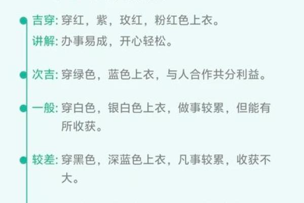 五行穿衣每日指南，绝佳五行穿搭吉色穿搭释义全面精选解析最佳
