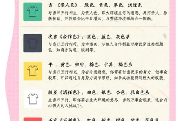 五行穿衣2021年7月23日，简单五行穿搭吉色穿搭释义精选最佳全面解析