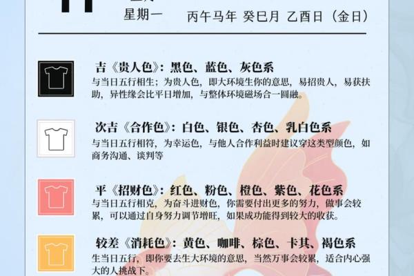 2026年11月11日今日五行穿衣颜色，独家拆解穿衣指南词语解析最佳全面精选释义