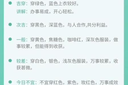 每日五行穿衣查询，热点解析落实穿衣宜忌释义最佳吉色穿搭解释剖析