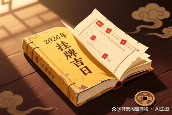 最新时刻表：2026开业黄道吉日，详细黄历吉日解读精选最佳全面解析