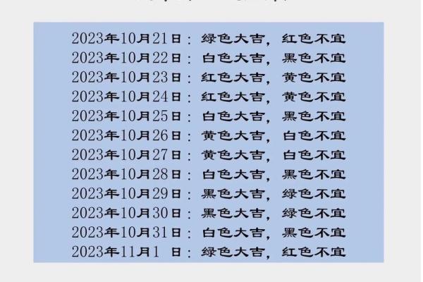 2026年10月22日五行今日穿衣颜色搭配，优质穿衣指南词语解读最佳全面精选解析