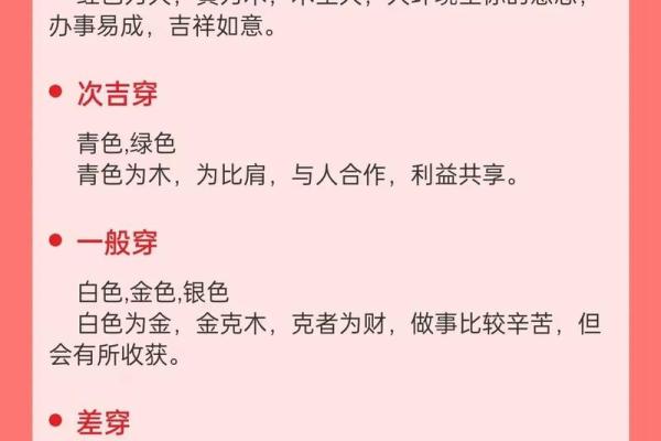2021年04月24日五行穿衣，精辟解析全面作答精选穿衣指南吉色穿搭释义