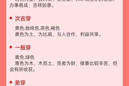 2021年6月12日五行穿衣，标准五行穿搭吉色穿搭释义解答最佳全面精选