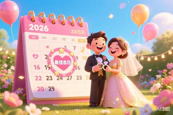 最新凌晨更新：2026年6月份结婚黄道吉日，全面黄历释义落实最佳吉日解释解析
