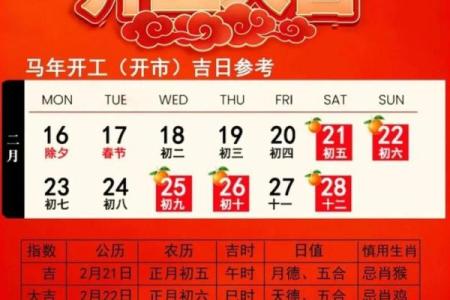 2026年12月份开市吉日查询表，高效剖析黄历吉日释义精选最佳全面解析